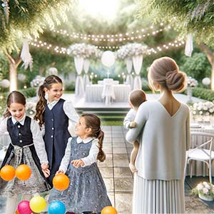 Animazione battesimo per bambini a Rom