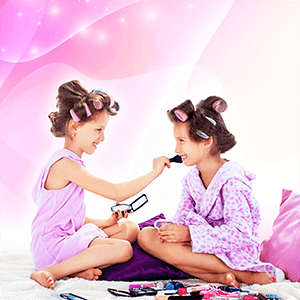 Festa a tema beauty party per bambine a Roma