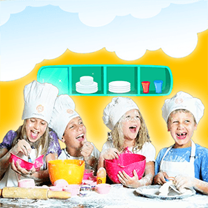 Festa a tema laboratorio di cucina per bambini a Roma