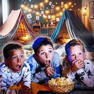 Festa a tema pigiama party per bambini a Roma