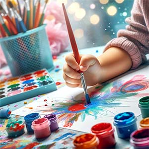 Laboratorio a tema arte per bambini a Roma