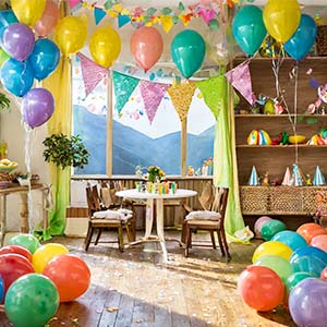 Sale per feste per bambini a Roma