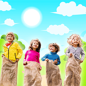 Animazione per bambini a Roma pacchetto “Festa Tradizionale”