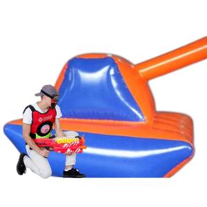 Noleggio gonfiabile originale “Paintball NERF” per bambini a Roma