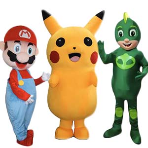 Noleggio mascotte e costumi per bambini a Roma