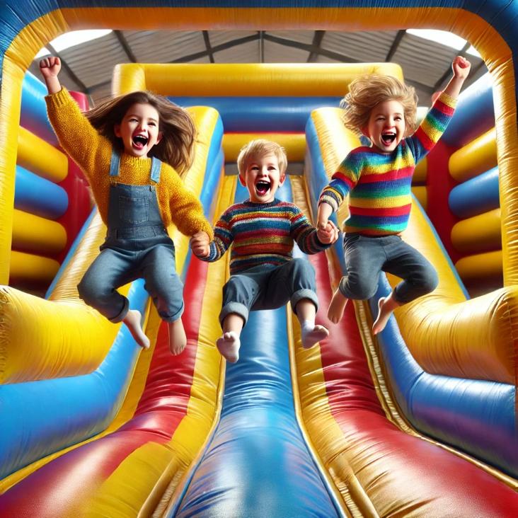 Feste di compleanno per bambini ai gonfiabili, come organizzare la festa con gonfiabili e attività divertenti