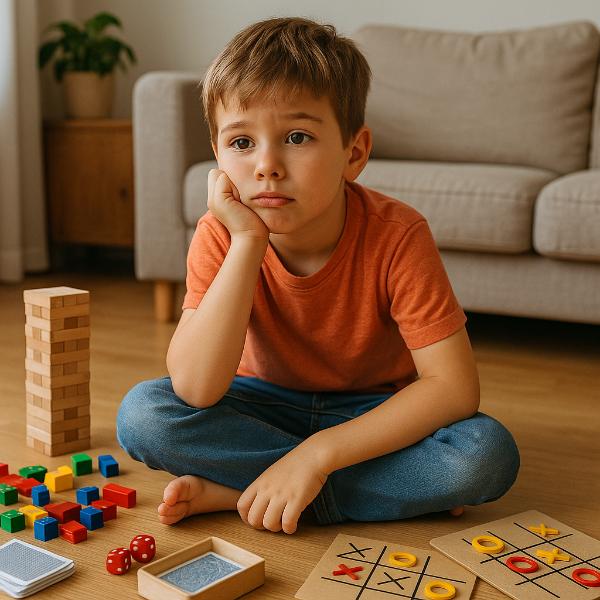 Che giochi fare quando ci si annoia: idee creative e attività per bambini