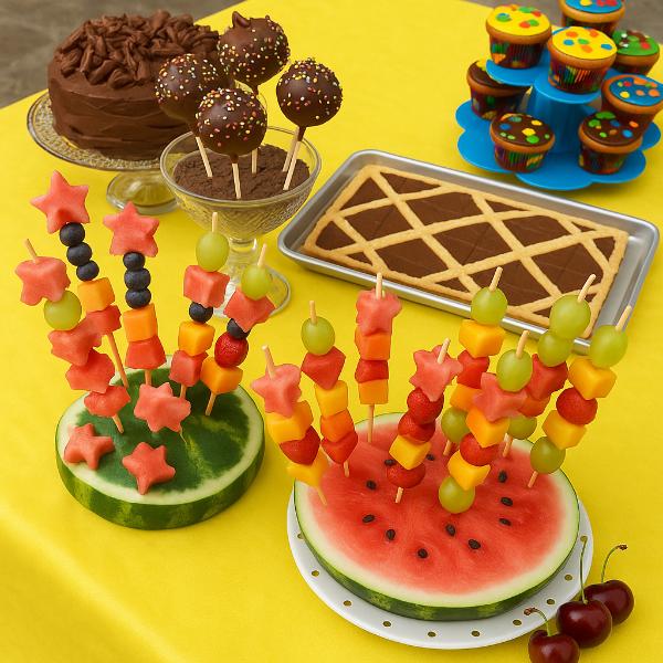 Come preparare un buffet estivo per bambini per una festa fresca e gustosa