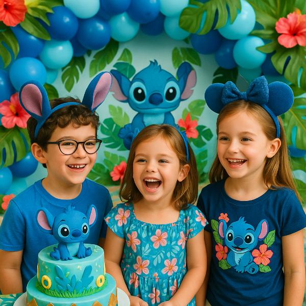 Festa a tema Stitch con idee creative per decorazioni e giochi per bambini