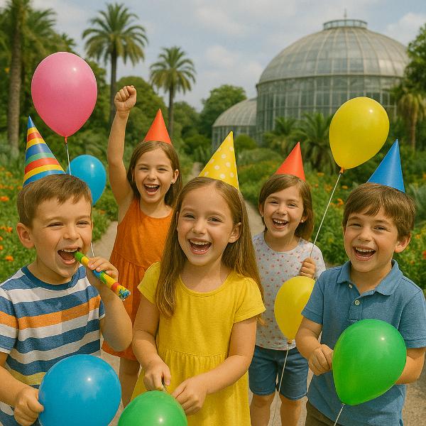 Feste di compleanno per bambini all’orto botanico – idee e attività nella natura