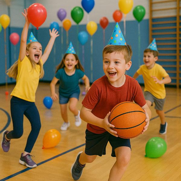 Feste di compleanno per bambini in palestra con giochi e animazione