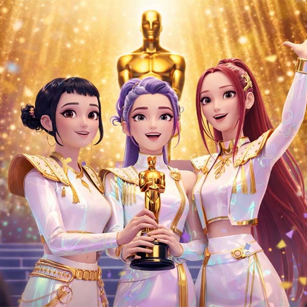 KPop Demon Hunters notte degli Oscar festa bambini a tema con animazione